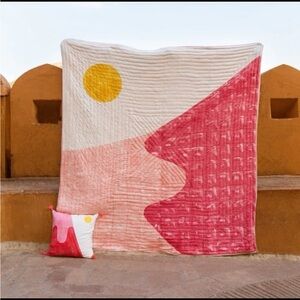 CQC LA Handmade King Size Dune Quilt and Shams